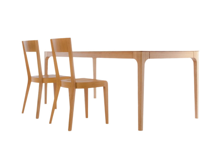 Tavolo da pranzo fisso in legno massiccio CREATIV | KARPIS