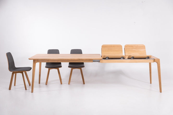 Tavolo da pranzo allungabile in legno massiccio TOKIO | KARPIS