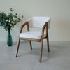 Sedie in legno color noce