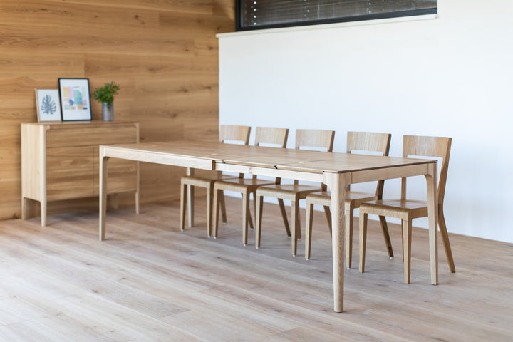 Tavolo da pranzo allungabile in legno massiccio CREATIV | KARPIS