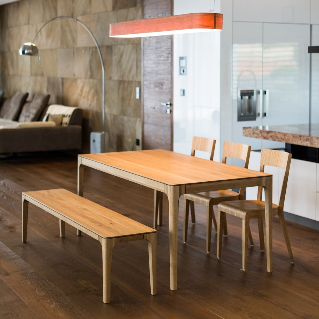 Tavolo da pranzo allungabile in legno massiccio CREATIV | KARPIS