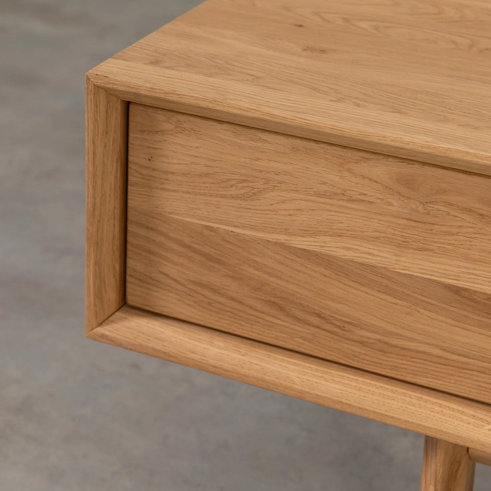 VESKOR Porta TV in rovere massiccio KODAMA