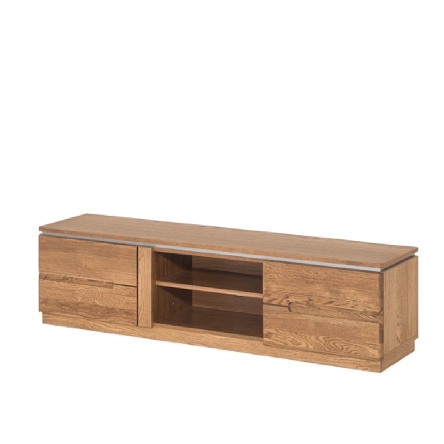 VESKOR Montenegro mobili in legno di quercia, vetrina, credenza, cassettiera, tavolo da pranzo, tavolino, moderno, elegante, design nordico