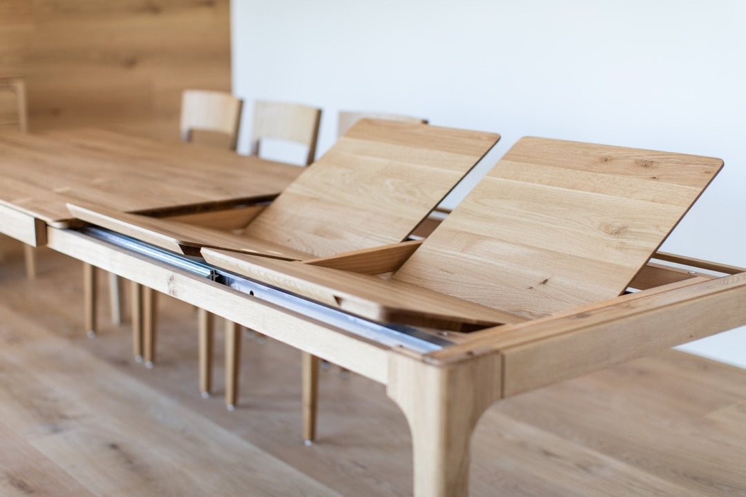 Tavolo da pranzo allungabile in legno massiccio CREATIV | KARPIS