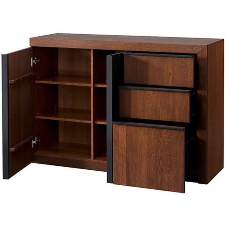 Cassettiera in rovere PARIS 46, 130x90x42 cm | VESKOR