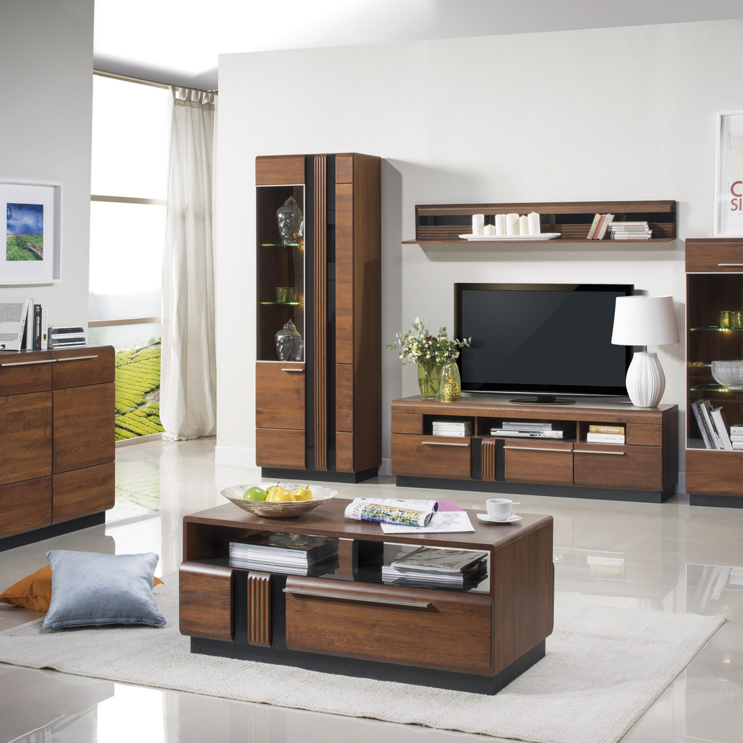 Tavolino in rovere PORTI 41, 110x47x60 cm | VESKOR