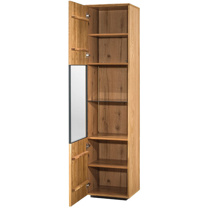 Vetrina in rovere MINURA 10, 45×40×190 cm | VESKOR