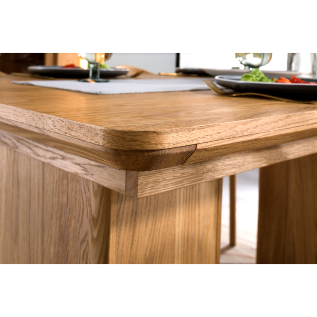Vetrina in rovere miele LONDON 15, 98×161×43 cm | VESKOR