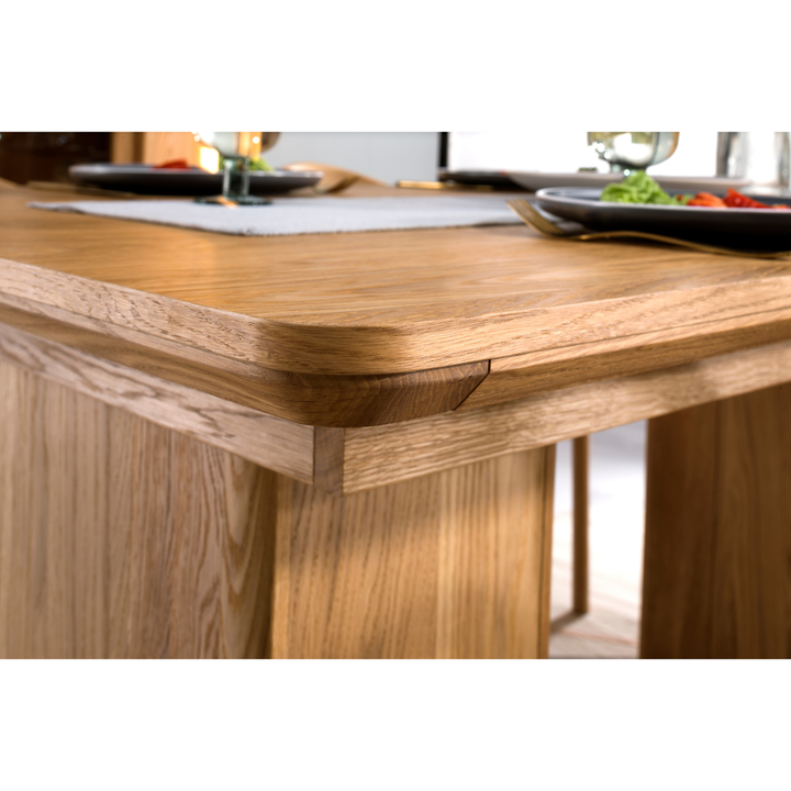 Vetrina in rovere miele LONDON 15, 98×161×43 cm | VESKOR