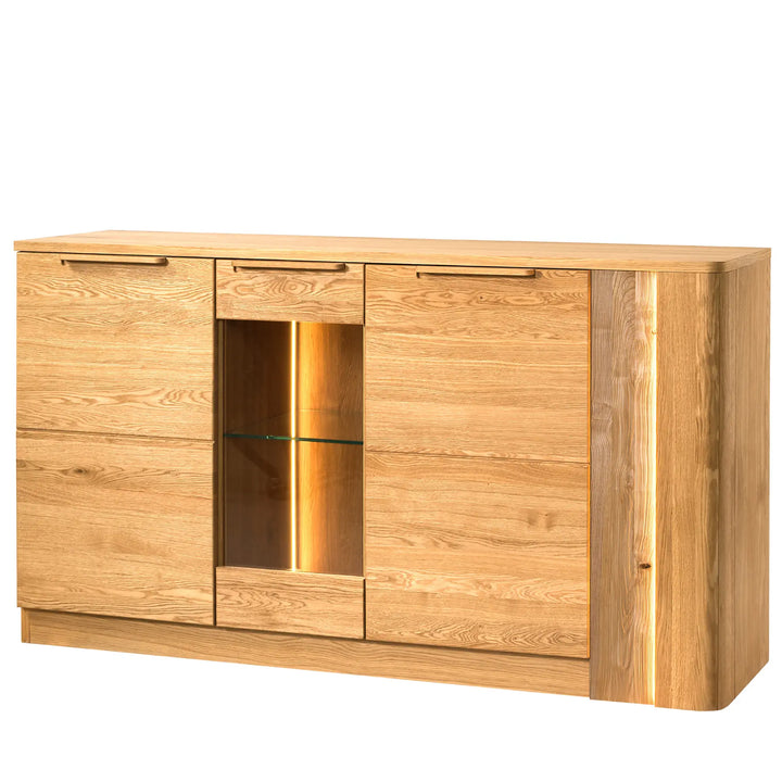 Cassettiera in rovere miele LONDON 45, 165×92×43 cm | VESKOR
