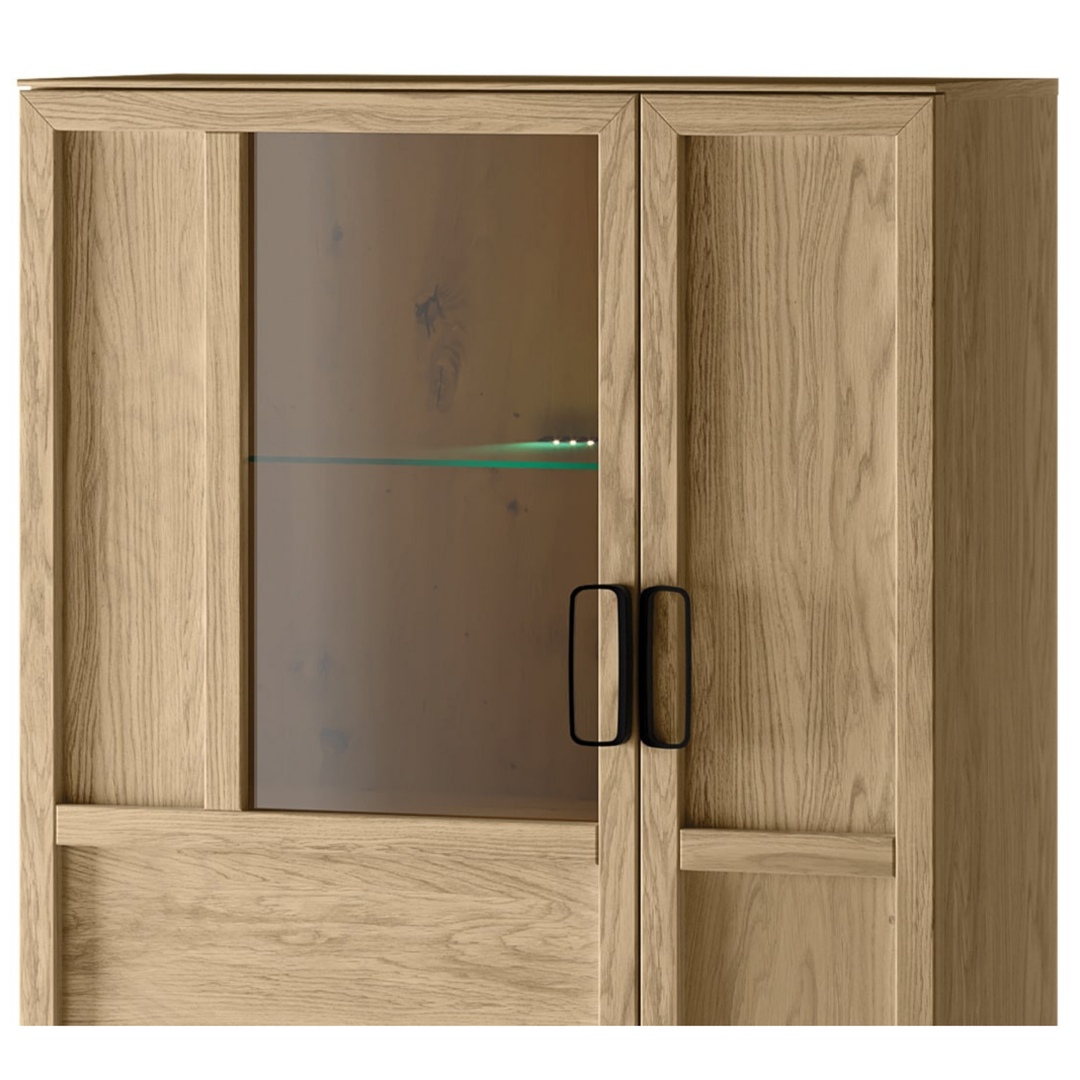 Vetrina in rovere LIMBO 15, 95×42×124 cm | VESKOR