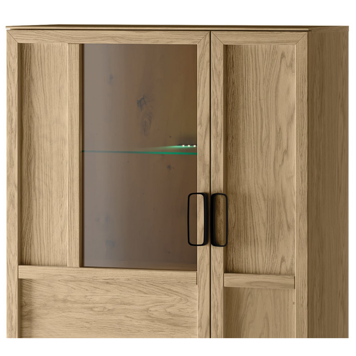 Vetrina in rovere LIMBO 15, 95×42×124 cm | VESKOR