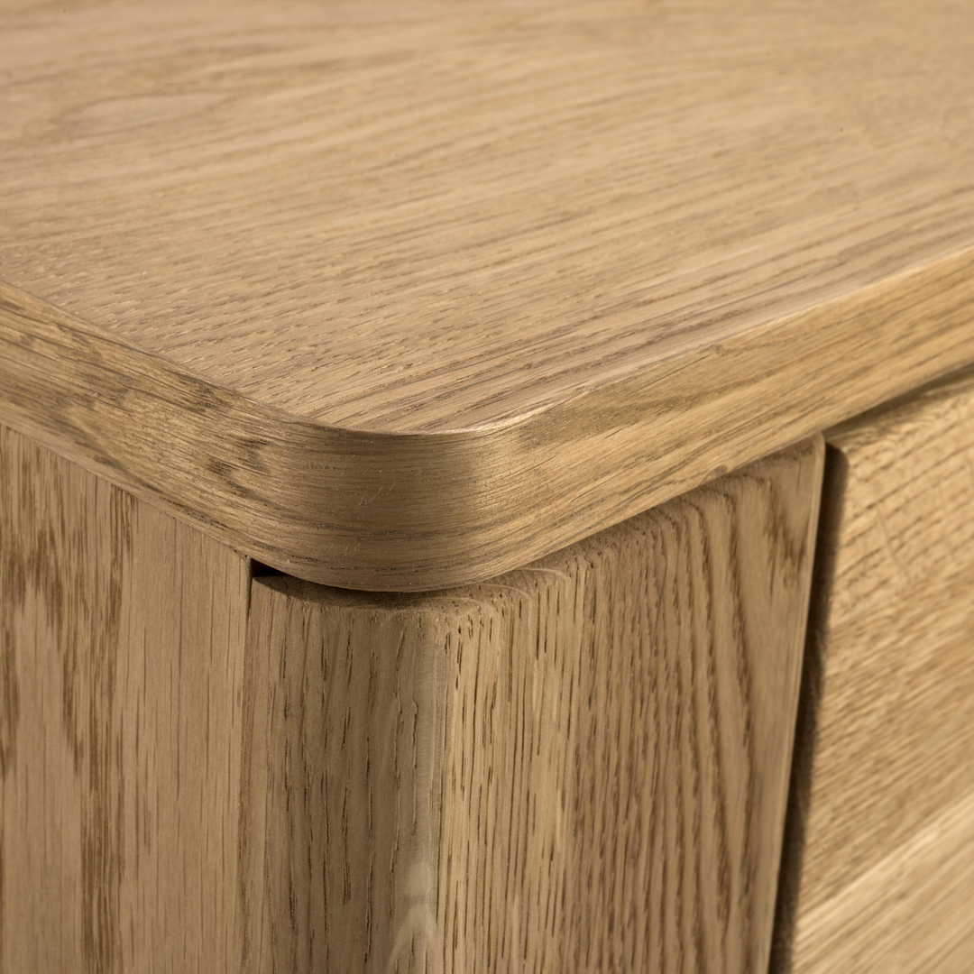 Cassettiera in rovere OPORTO 75, 90x128x42 cm | VESKOR