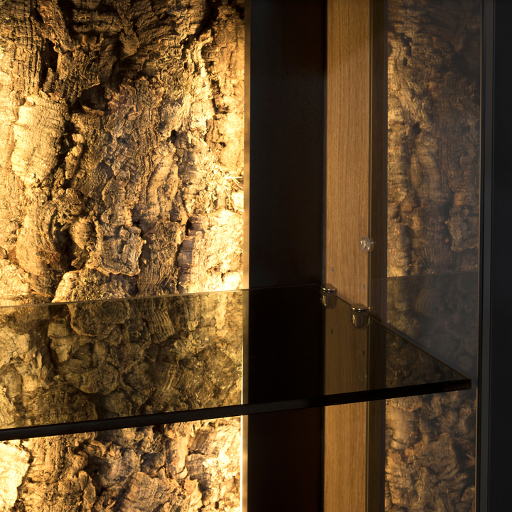 Porta TV in rovere NAPOLI 31, 200×60×50 cm | VESKOR