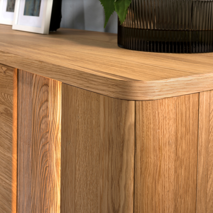 Cassettiera in rovere miele LONDON 45, 165×92×43 cm | VESKOR