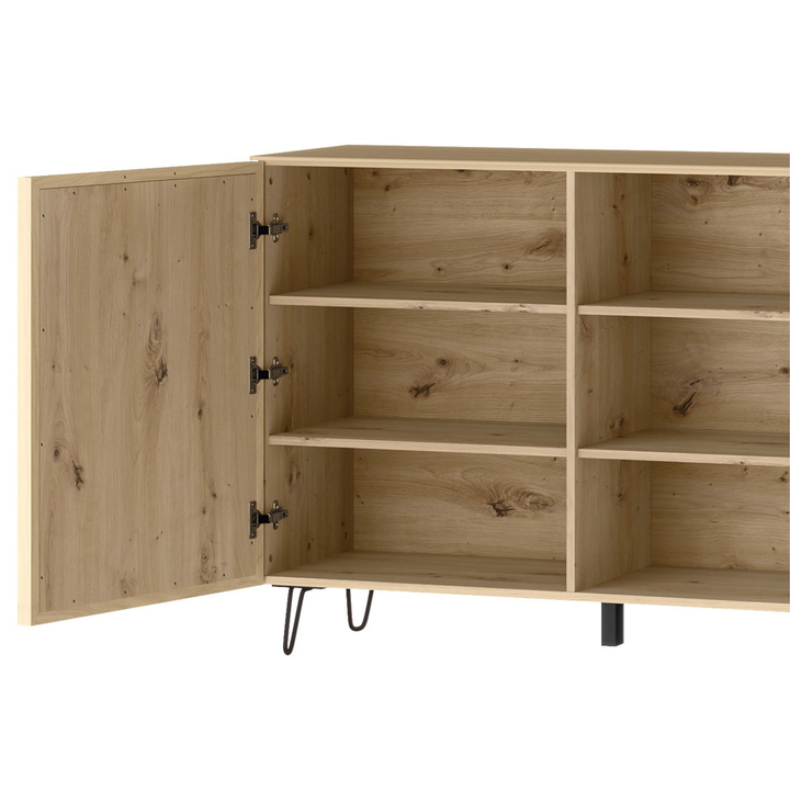 Cassettiera LIMBO 47 in rovere, 180×89X42 cm | VESKOR