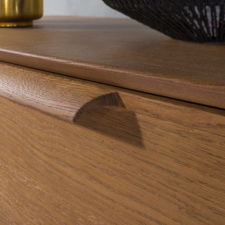 Cassettiera LEO 15 in rovere rustico, 105×49,5×124,6 cm | VESKOR