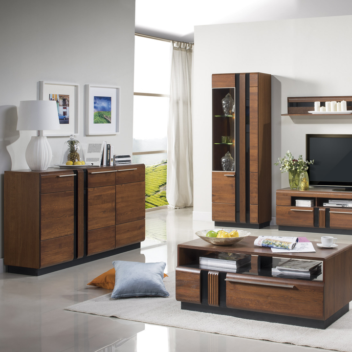 Credenza in rovere PORTI 45, 160x90x42 cm | VESKOR