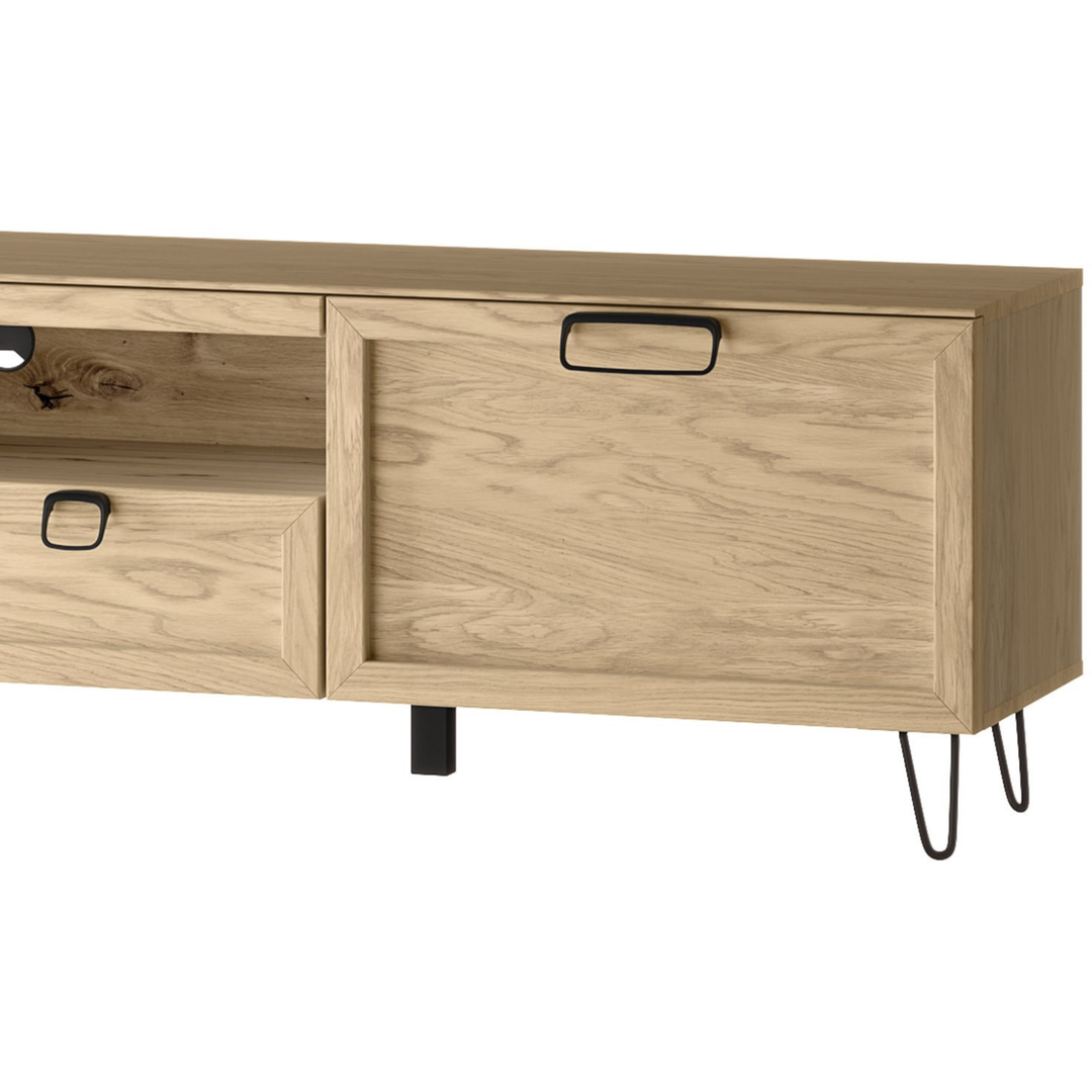 Porta TV in rovere LIMBO 25, 160×42×53 cm | VESKOR