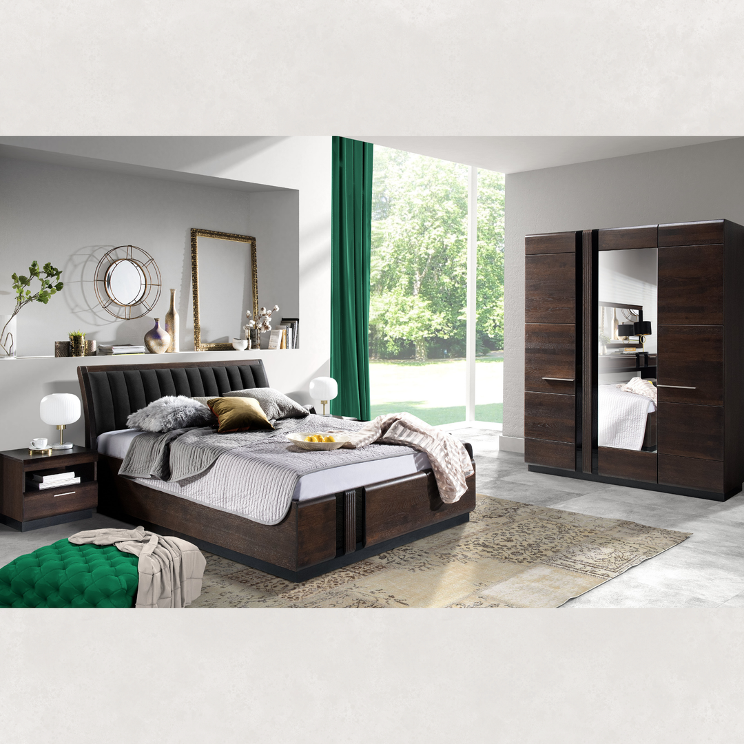 Armadio in rovere PORTI 70, 95x198x60 cm | VESKOR