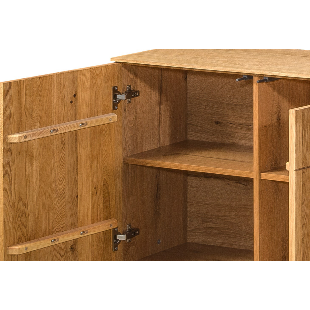 Mobile TV in rovere MINURA 25, 195×40×62 cm | VESKOR