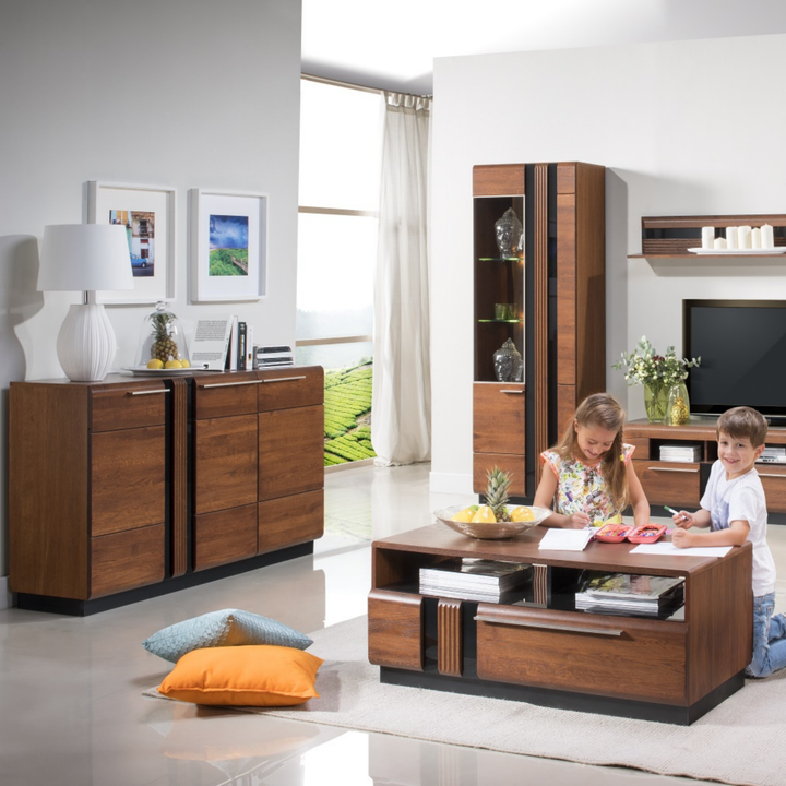 Credenza in rovere PORTI 45, 160x90x42 cm | VESKOR