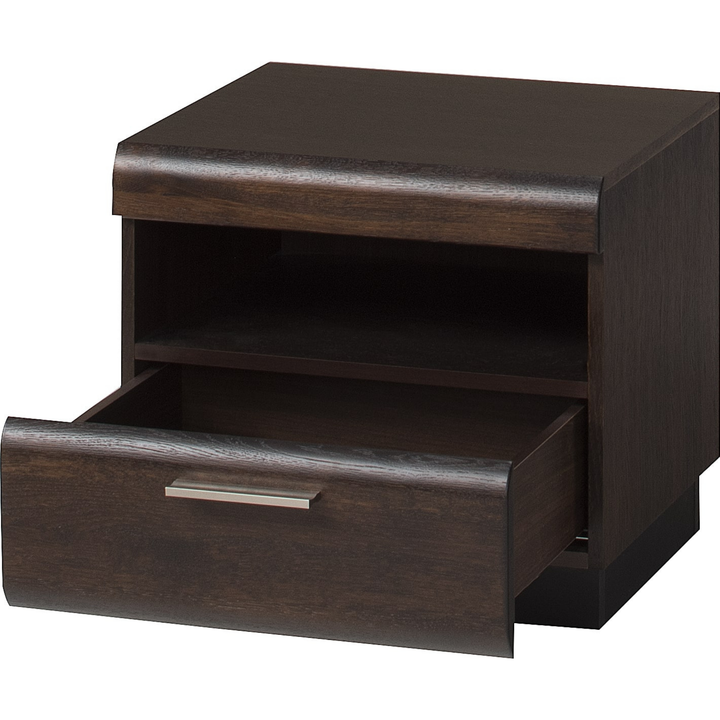 Comodino in rovere PORTI 79, 50x45x42 cm | VESKOR