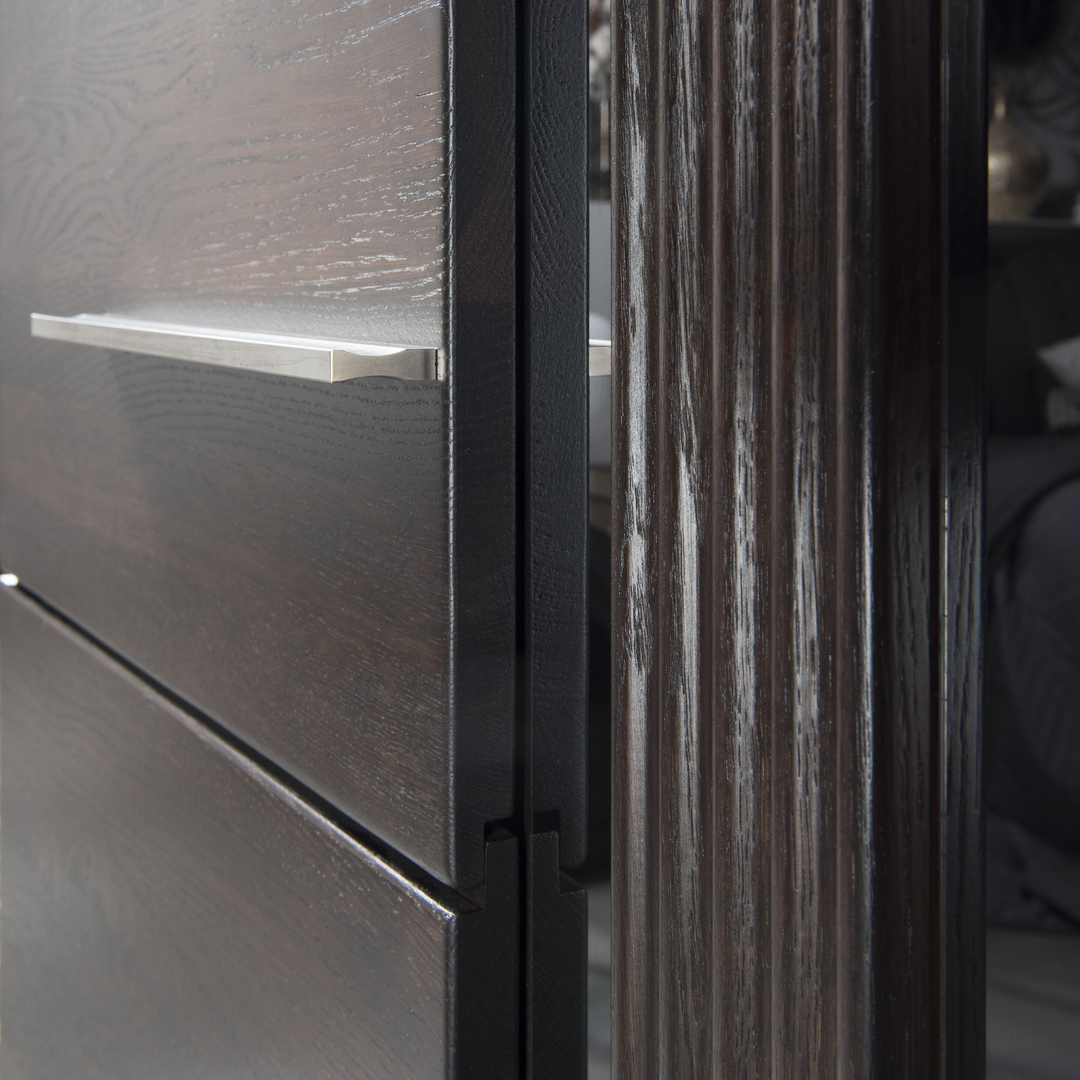 Armadio in rovere PORTI 70, 95x198x60 cm | VESKOR