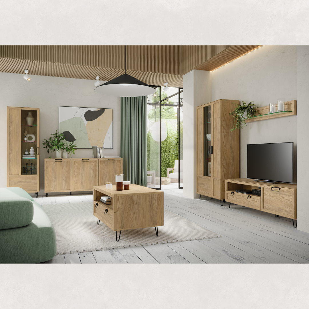 Cassettiera LIMBO 47 in rovere, 180×89X42 cm | VESKOR