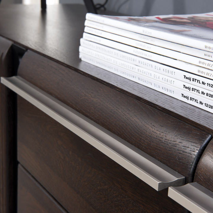 Porta TV in rovere PORTI 25, 160x51x42 cm, VESKOR | VESKOR