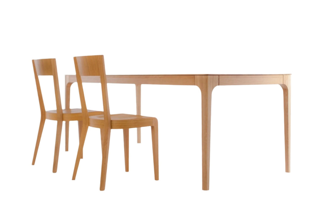 Tavolo da pranzo fisso in legno massiccio CREATIV | KARPIS