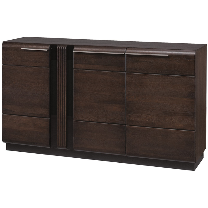 Credenza in rovere PORTI 45, 160x90x42 cm | VESKOR