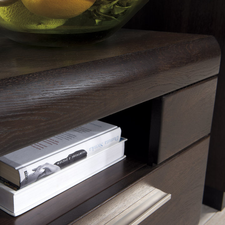 Porta TV in rovere PORTI 25, 160x51x42 cm, VESKOR | VESKOR