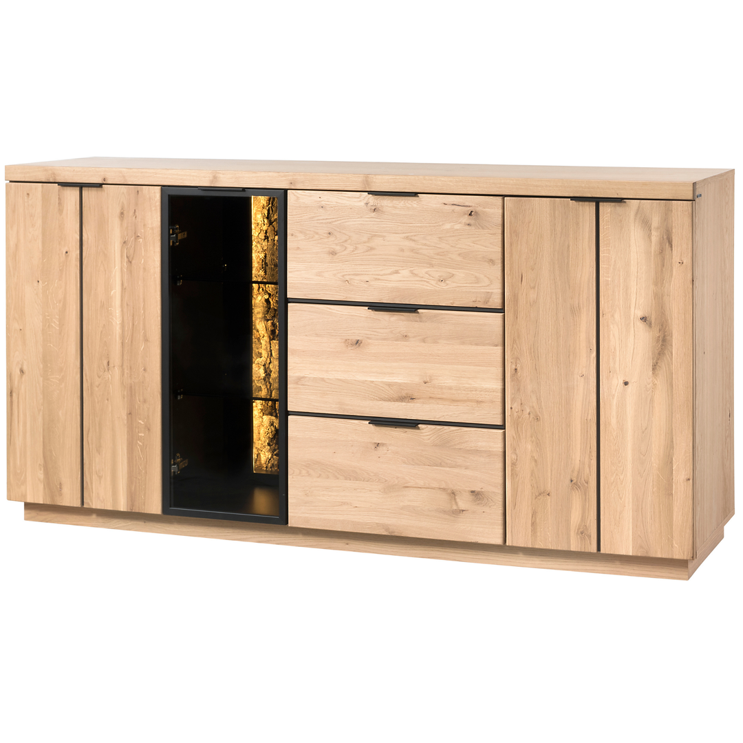 Cassettiera in rovere NAPOLI 20, 180×46×92 cm | VESKOR