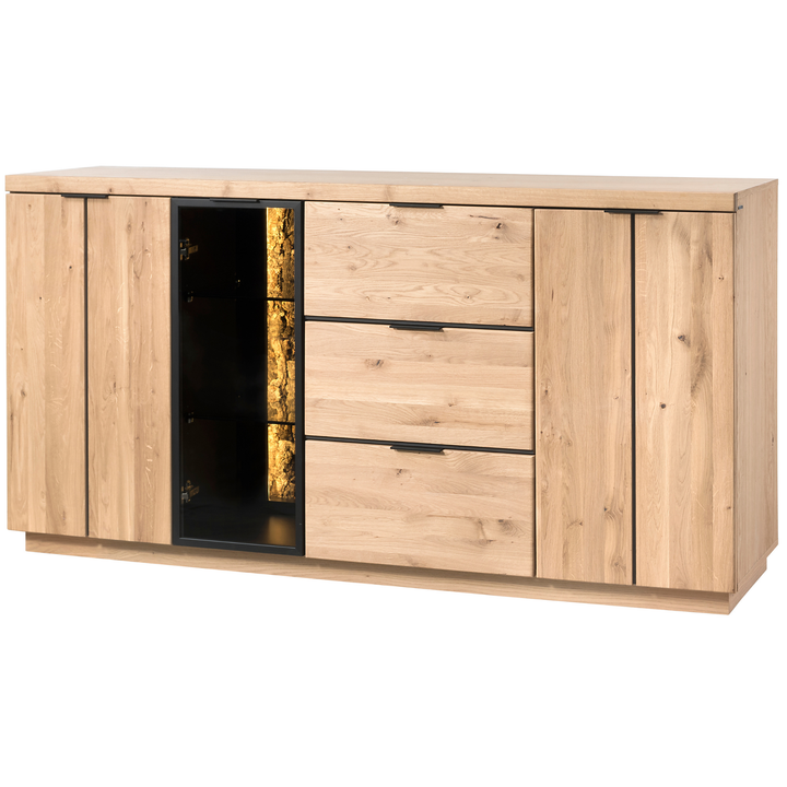 Cassettiera in rovere NAPOLI 20, 180×46×92 cm | VESKOR