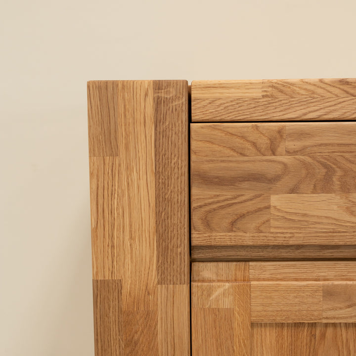 Credenza in rovere massiccio BALDER, 160x44x82 cm, VESKOR | VESKOR