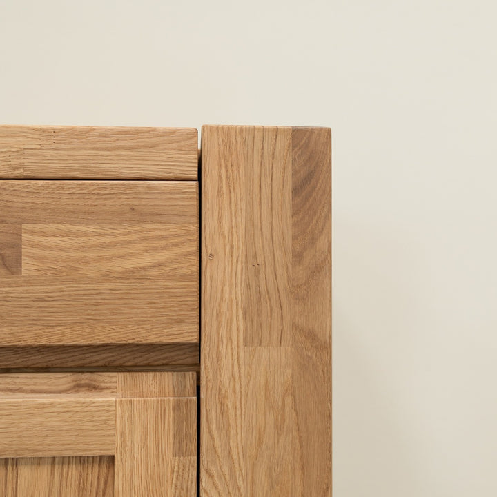 Credenza in rovere massiccio BALDER, 160x44x82 cm, VESKOR | VESKOR