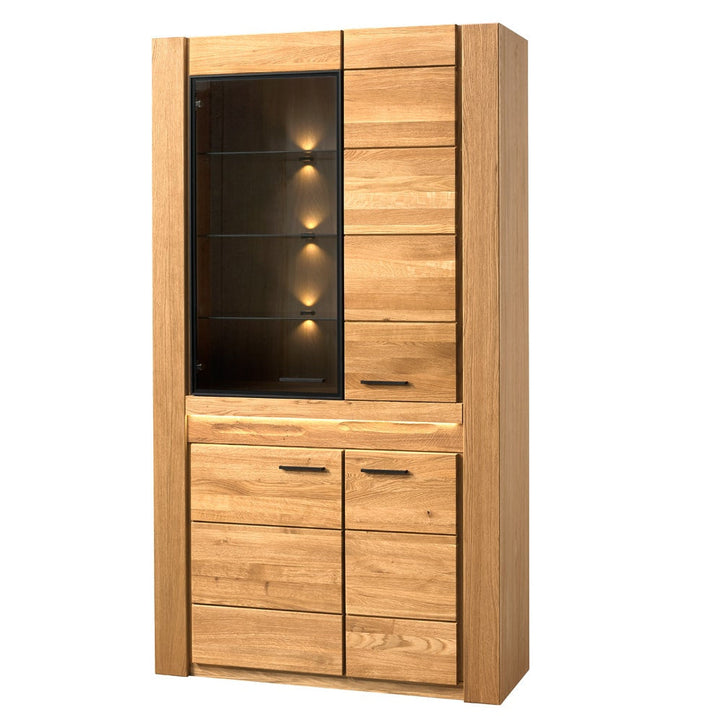 Vetrina VELVET 12 in rovere, 110x42x200 cm | VESKOR