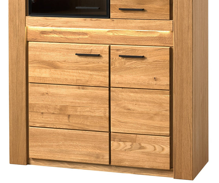 Vetrina VELVET 12 in rovere, 110x42x200 cm | VESKOR