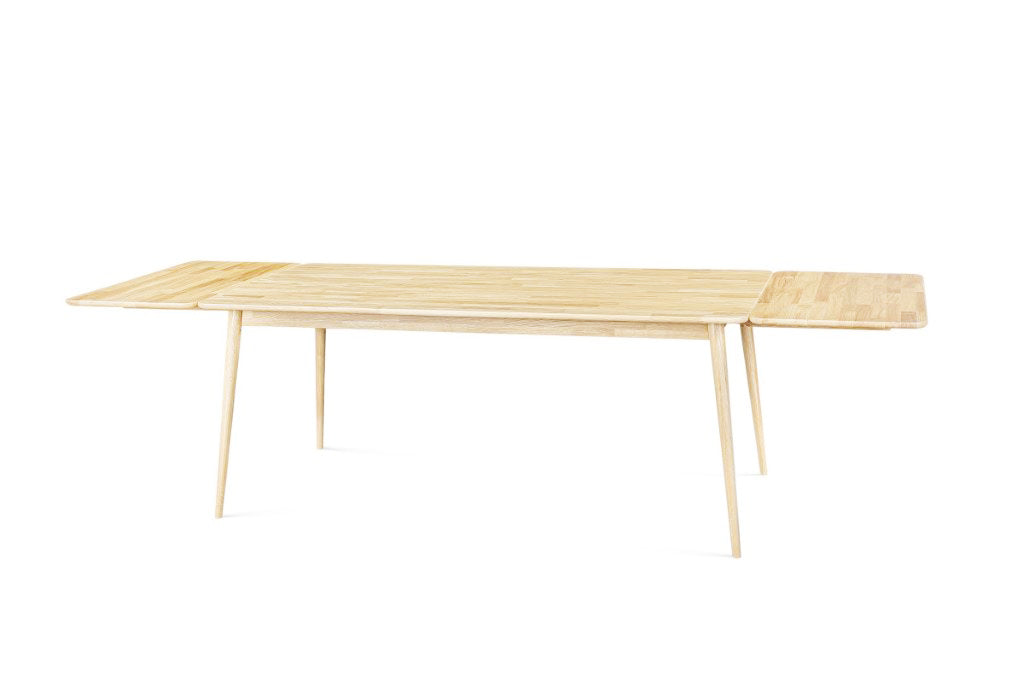 VESKOR Tavolo in legno massiccio di quercia Ekholm, arredamento moderno nordico