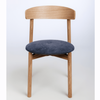 Sedie imbottite blu