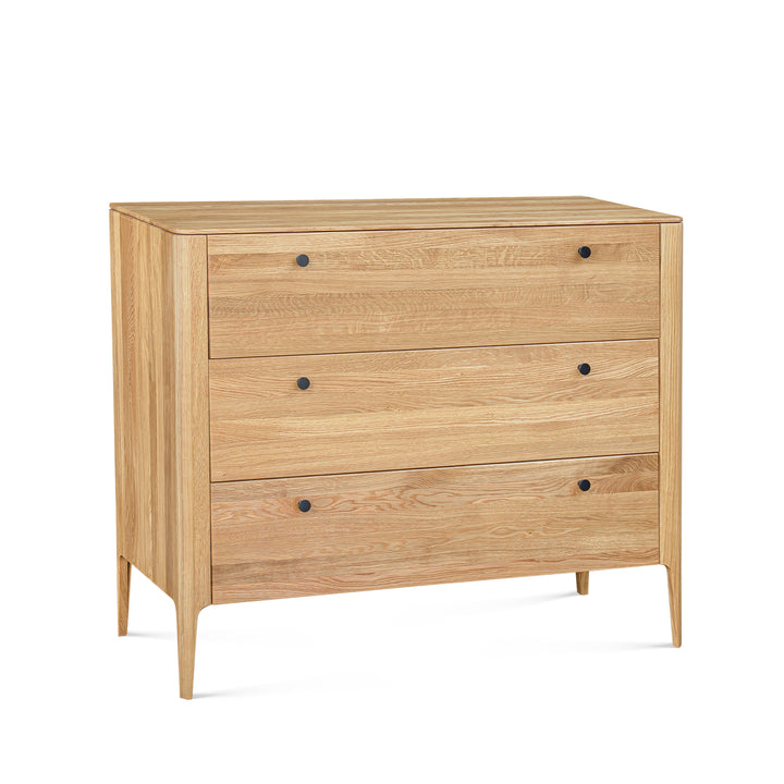 VESKOR Credenza Cassettiera in rovere massiccio Narvik 3