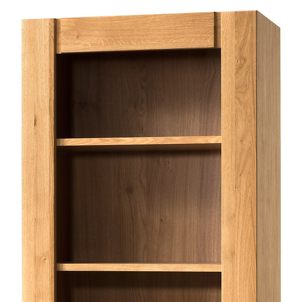 Libreria in rovere miele VELVET 17, 75x42x200 cm. | VESKOR