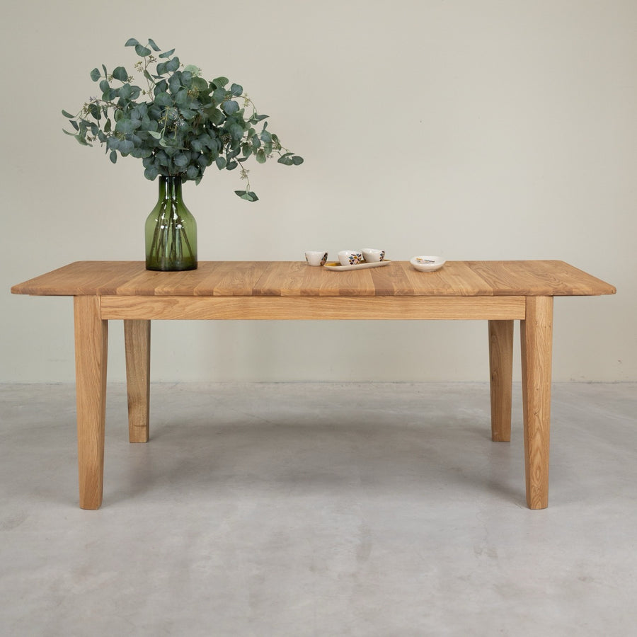 Tavolo da pranzo allungabile in rovere massiccio KODAMA | VESKOR