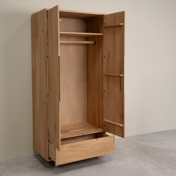 Armario de 2 puertas de madera maciza Sweden | VESKOR