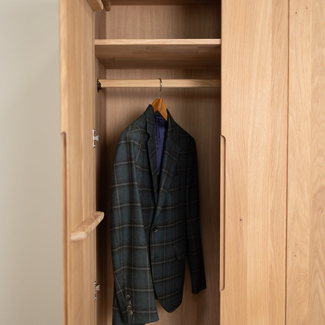 Armario de 2 puertas de madera maciza Sweden | VESKOR