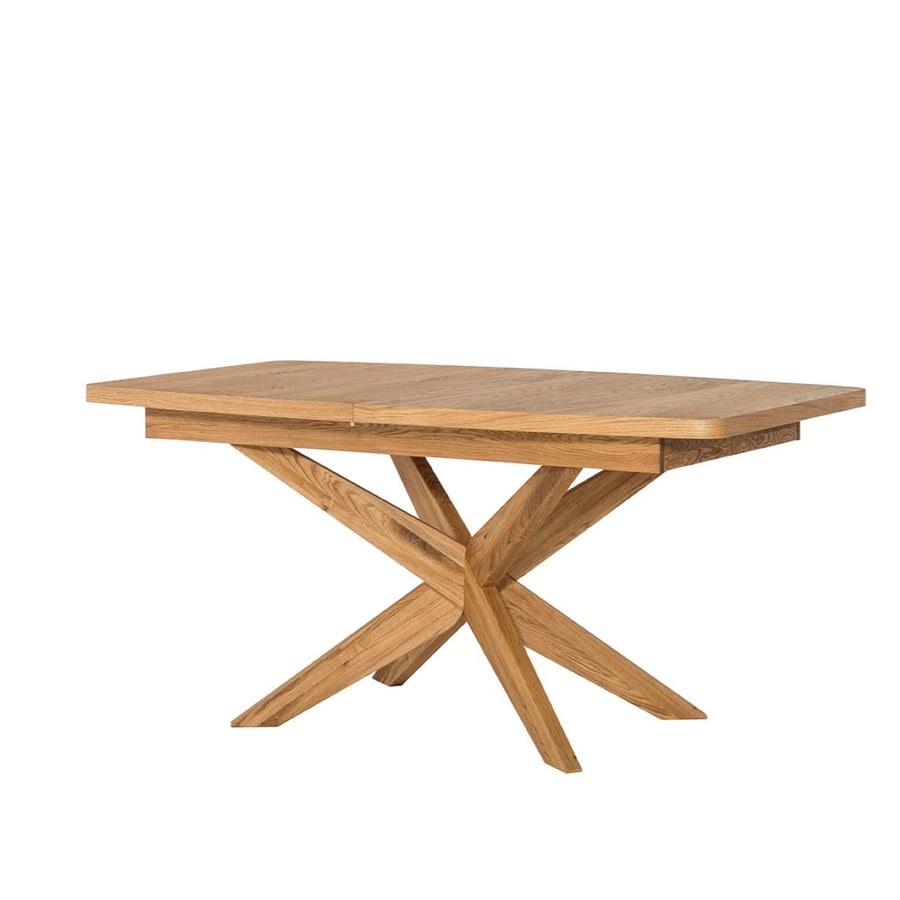 VESKOR Tavolo da pranzo allungabile in legno di quercia della collezione Velle Mobili nordici dal design moderno