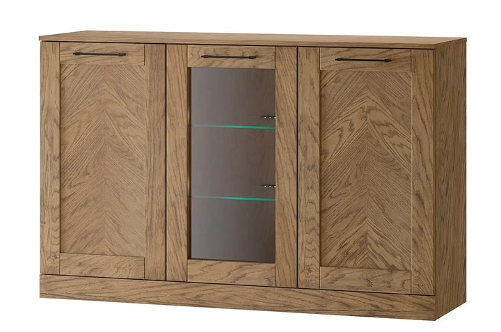 Cassettiera COZY 45 in rovere rustico oliato, 140x90x42 cm | VESKOR