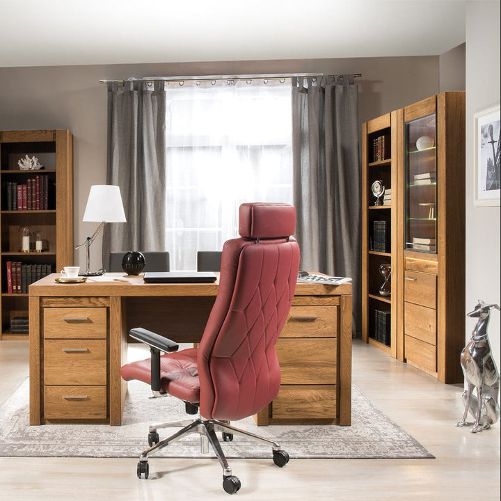 Vetrina VELVET 10 in rovere, 75x42x200 cm | VESKOR
