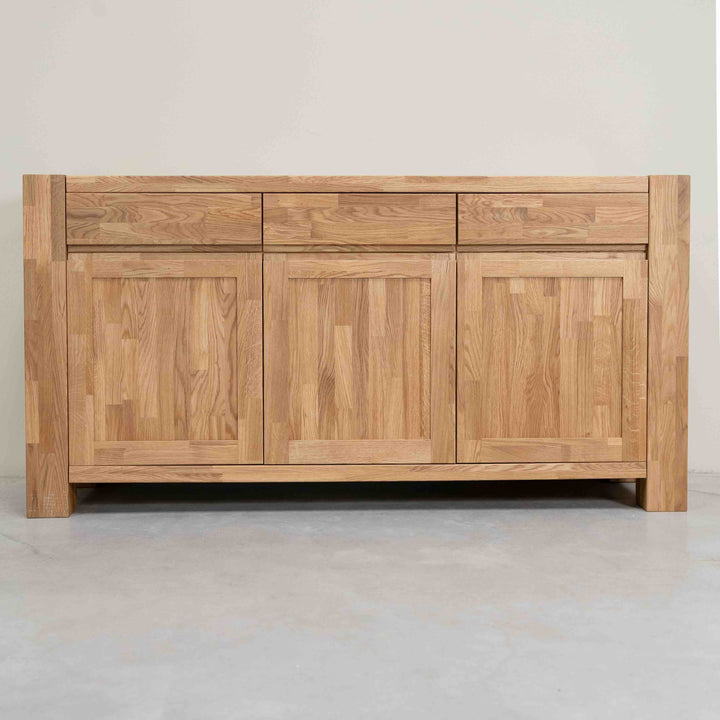 Credenza in rovere massiccio BALDER, 160x44x82 cm, VESKOR | VESKOR